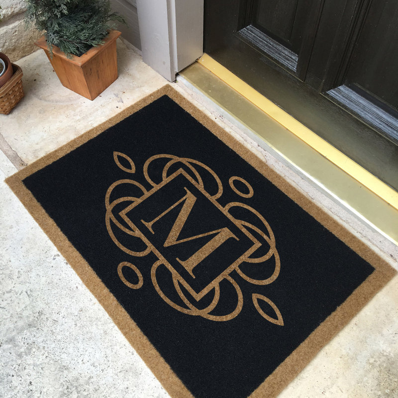Canora Grey Bosworth AllWeather Personalized NonSlip Outdoor Door Mat